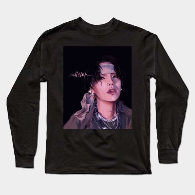 Agust D Long Sleeve T-Shirt by Migl Horcrux